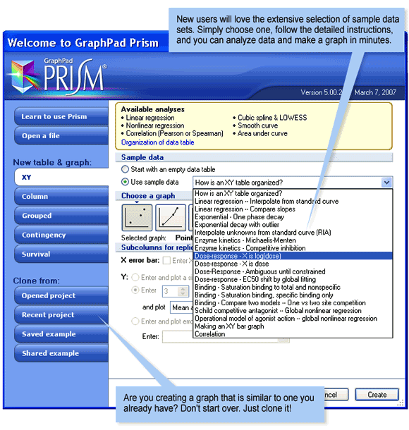 graph pad prism 5 software