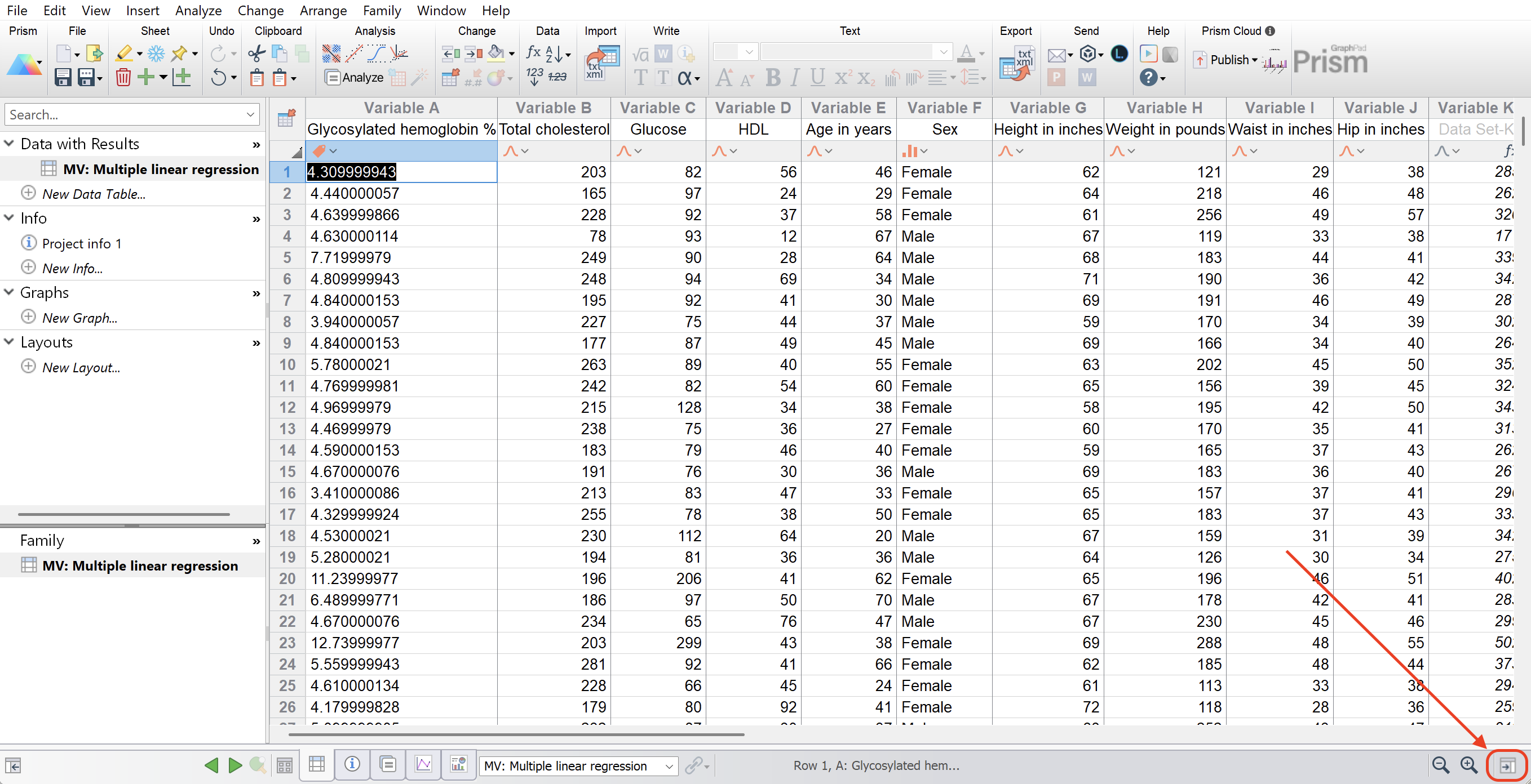 Data Inspector Toggle